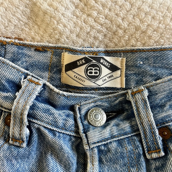 vintage jean shorts - Picture 3 of 3